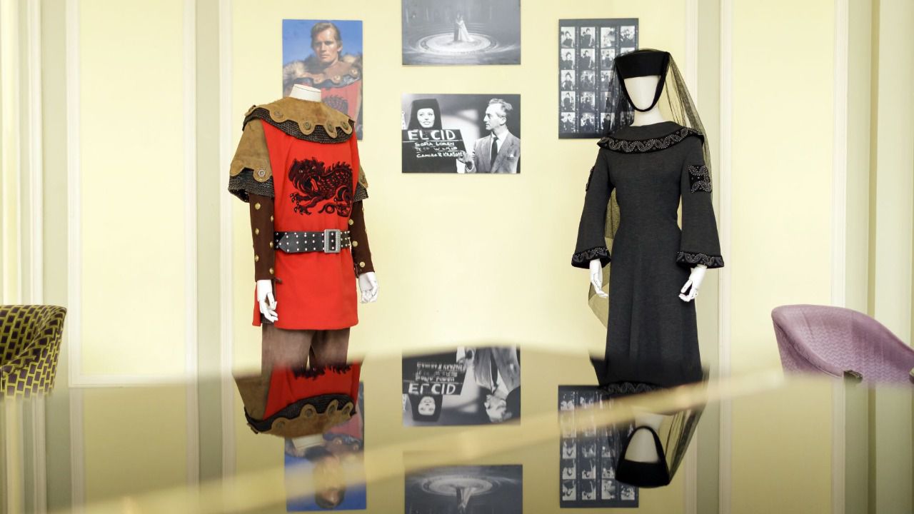 Exposición del vestuario de algunas películas en The Westin Palace