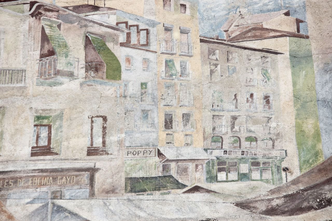 Mural de El Rastro (Foto: Antonio Castro)