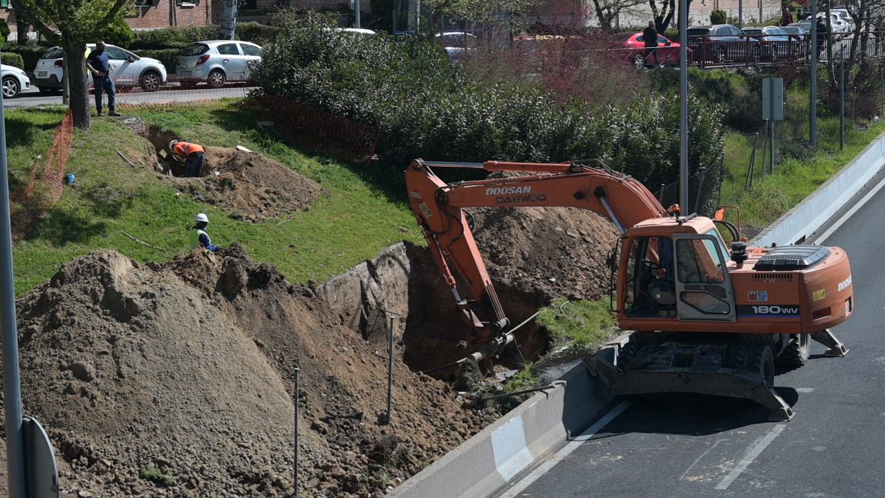 Obras en el nudo Norte