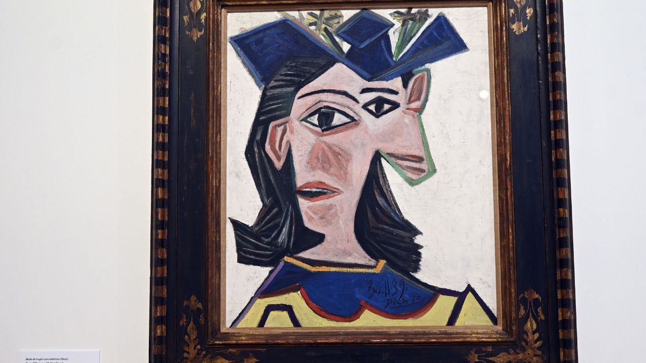 Una de las obras de la exposición (Foto: Chema Barroso)