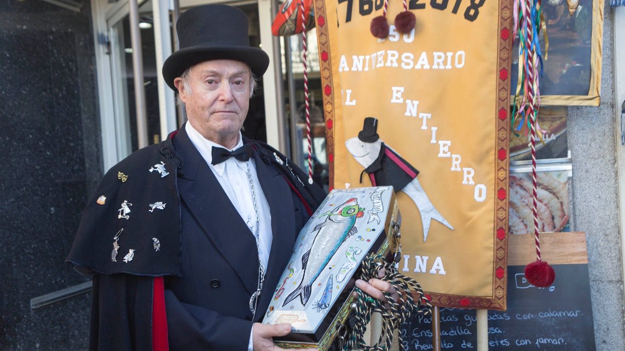 Entierro de la Sardina durante la celebración de Carnaval (Autor: Chema Barroso)