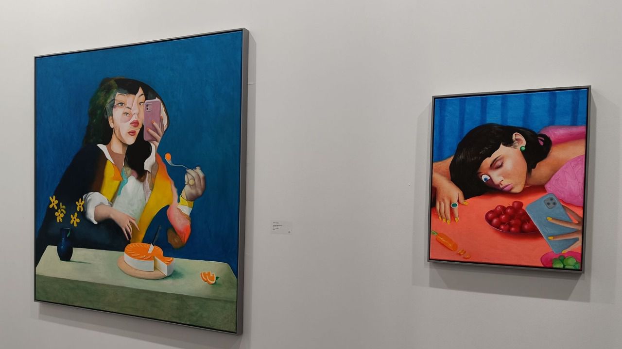 Obras de Zohar Fraiman (Foto: Lidia Núñez)