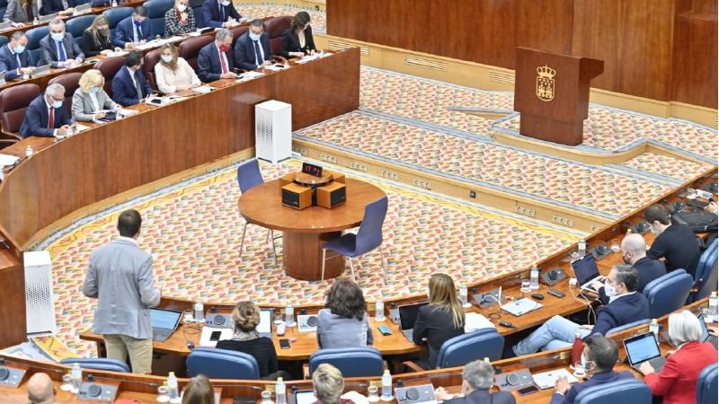Asamblea de Madrid. (Foto: Chema Barroso)