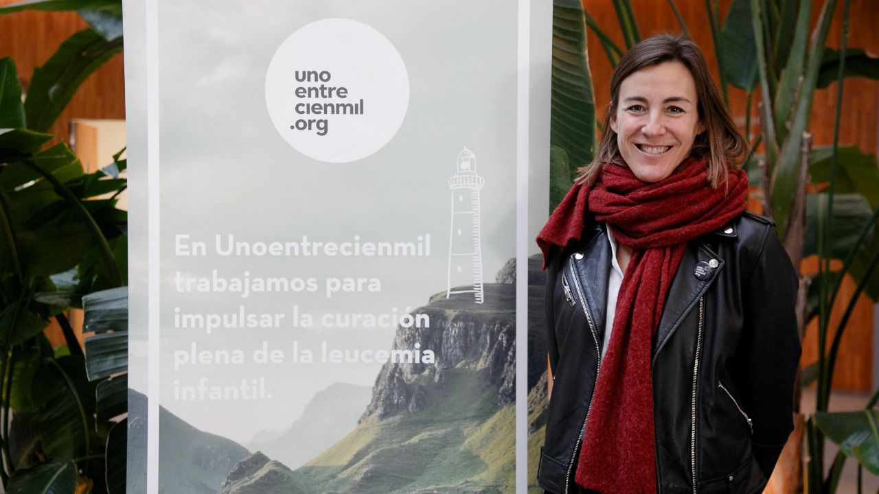 Elena Huarte-Mendicoa, directora general de la Fundación Unoentrecienmil