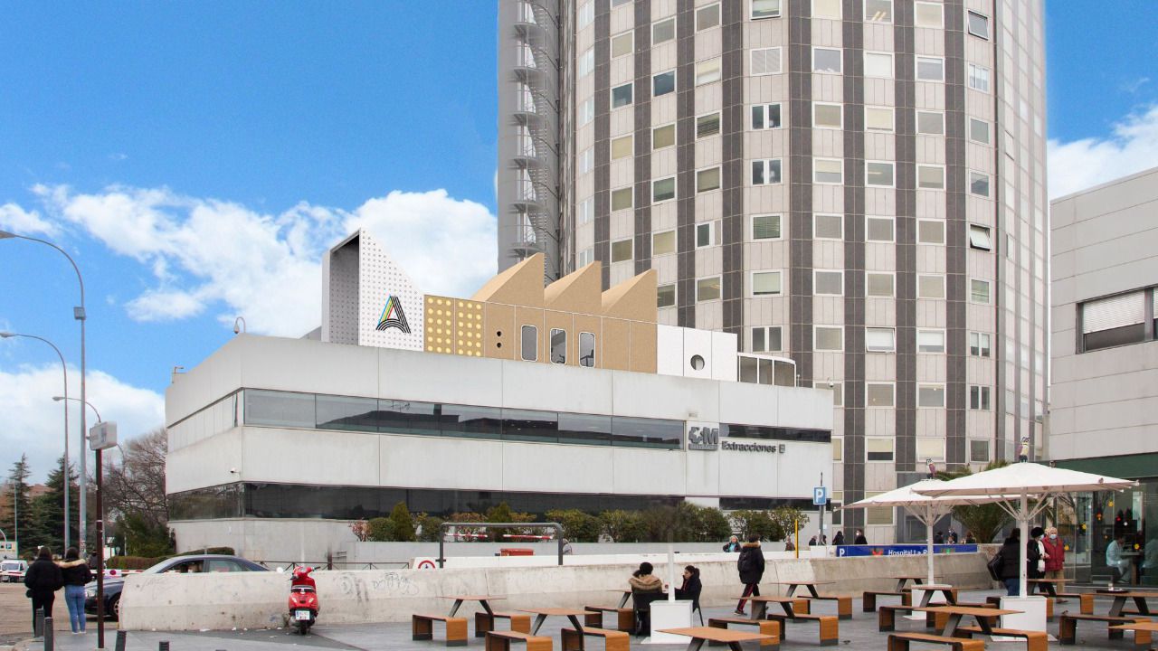 Una infografía de cómo quedaría la Aceleradora en el Hospital de la Paz (Foto: Fundación Unoentrecienmil)