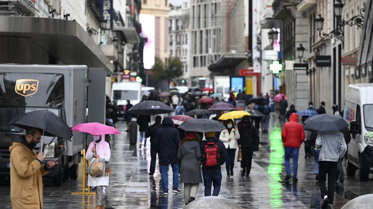Lluvia en Madrid (Foto: Chema Barroso)