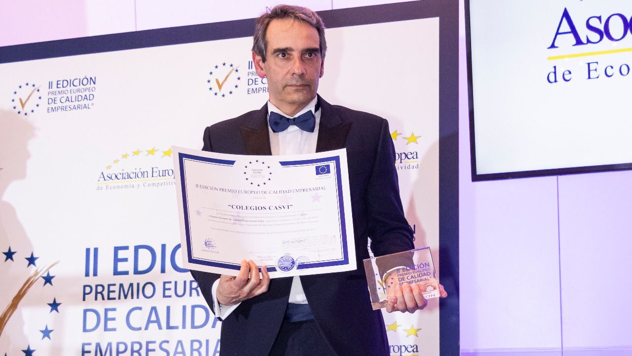 Juan Luis Yagüe, CEO del Grupo de Colegios Casvi