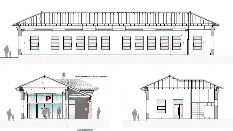  La rehabilitación del histórico edificio de las Escuelas Lope de Vega será cofinanciada por los FEDER a través de la Estrategia de Desarrollo Urbano Sostenible (Foto: Ayuntamiento de Parla)