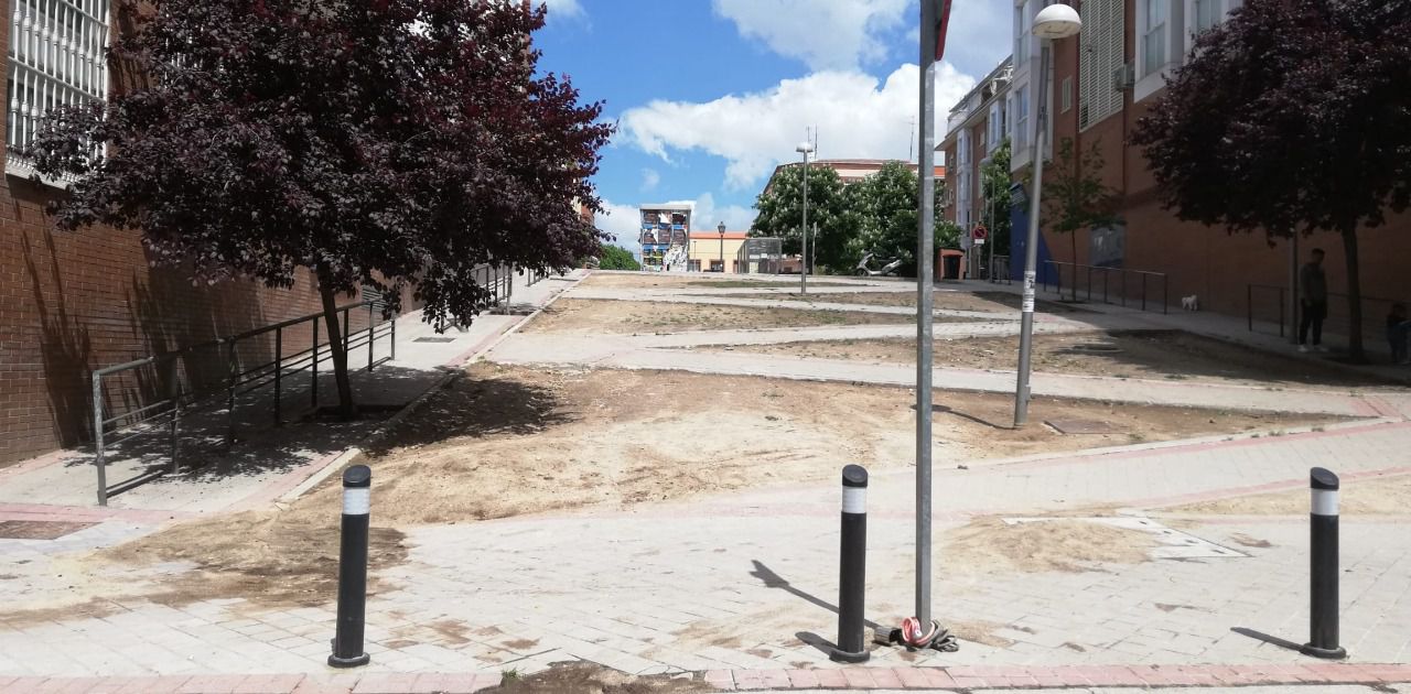 Calle Pablo Ortiz de Pradolongo. Fuente: Vecinos de Usera