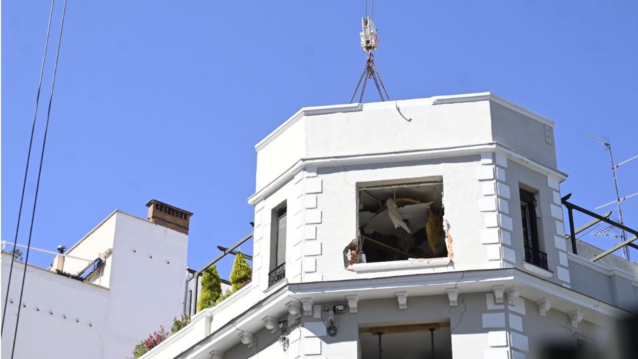 Ático del edificio de la calle General Pardiñas