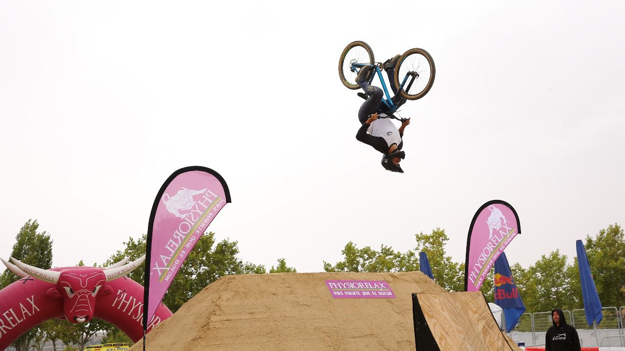 Exhibición de BMX en Festibike. Fuente: Ayuntamiento de Las Rozas
