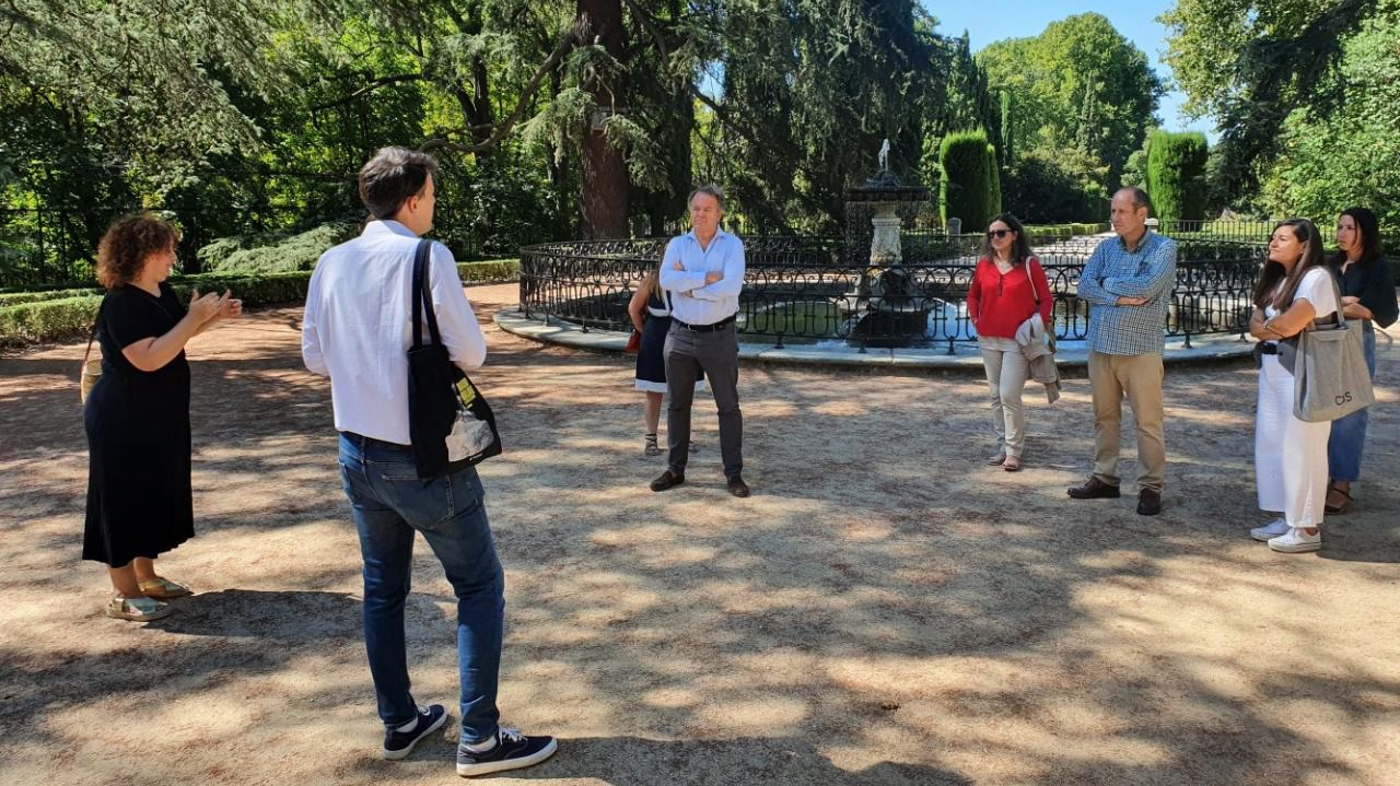 Sesión de 'Pasea Madrid' en el Parque del Capricho. Foto: Ayuntamiento de Madrid
