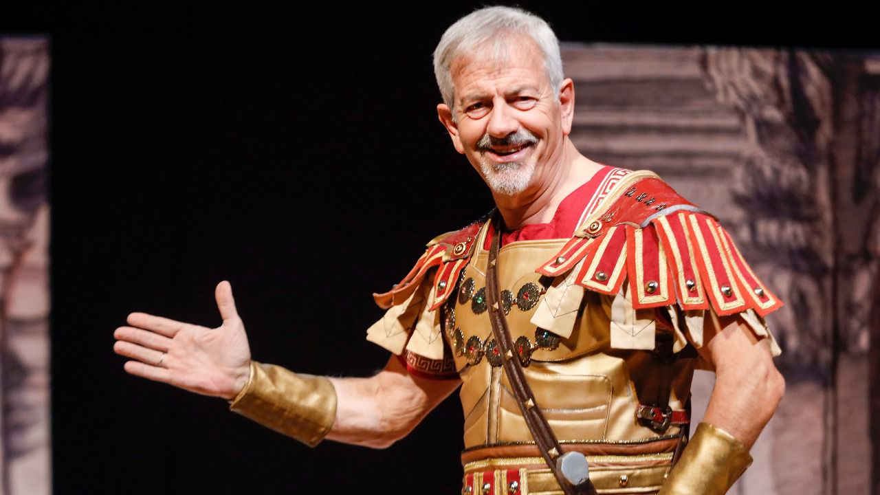 Carlos Sobera es ‘Miles Gloriosus’. Foto: Antonio Castro