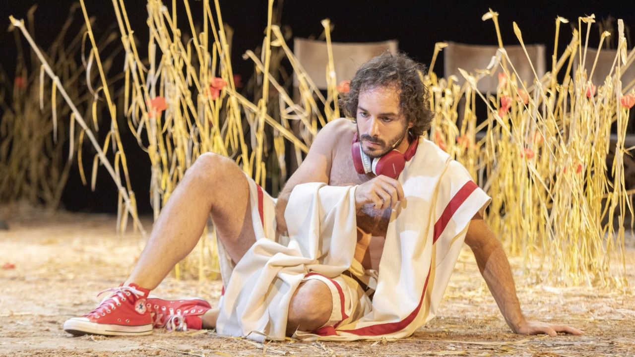 ‘El misántropo’ de Menandro en el Fernán Gómez. Foto: Antonio Castro 