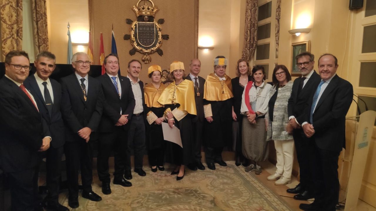 Pilar Riobó, el día que ingresó en la Academia Española de Nutrición y Ciencias de la Alimentación 