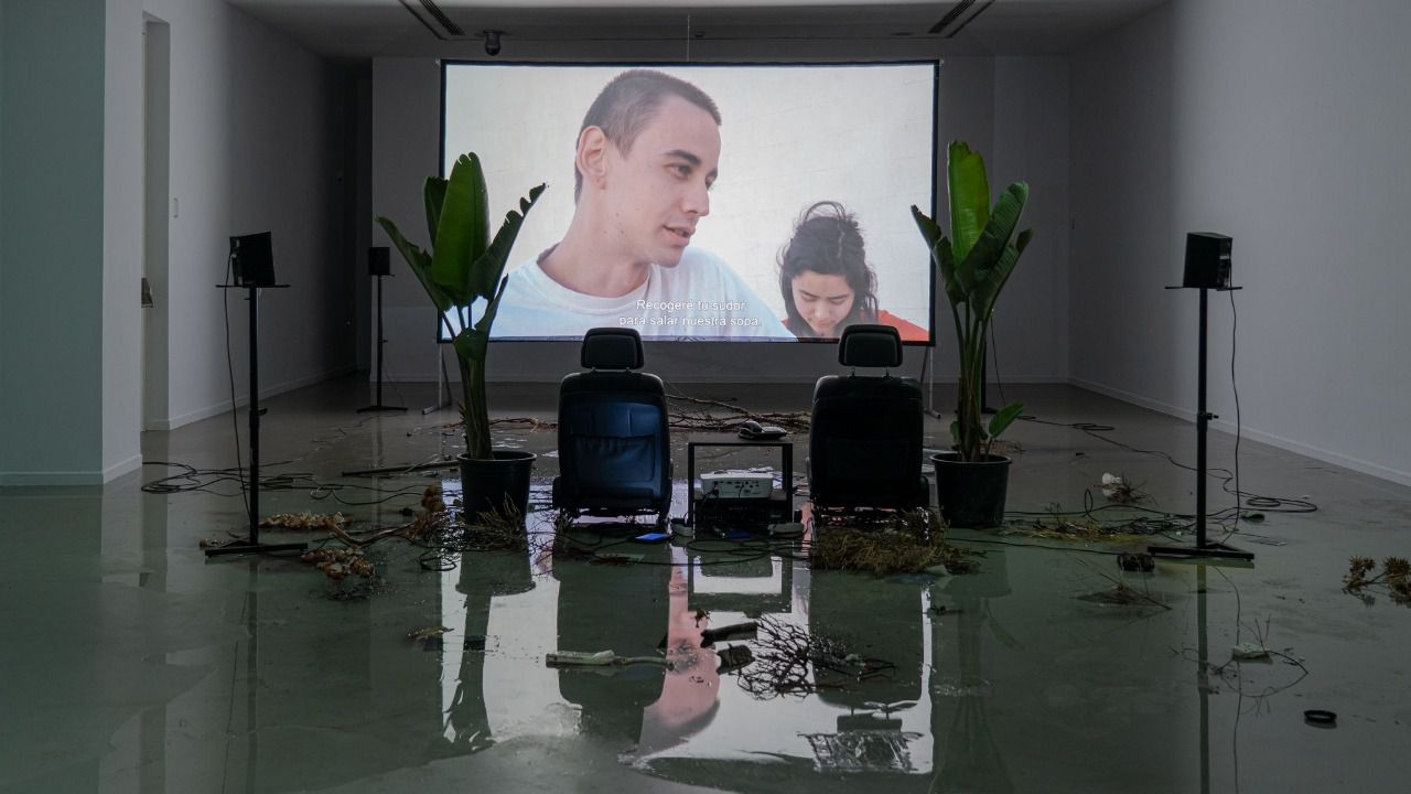 Laure Prouvost en La Casa Encendida. Foto: La Casa Encendida