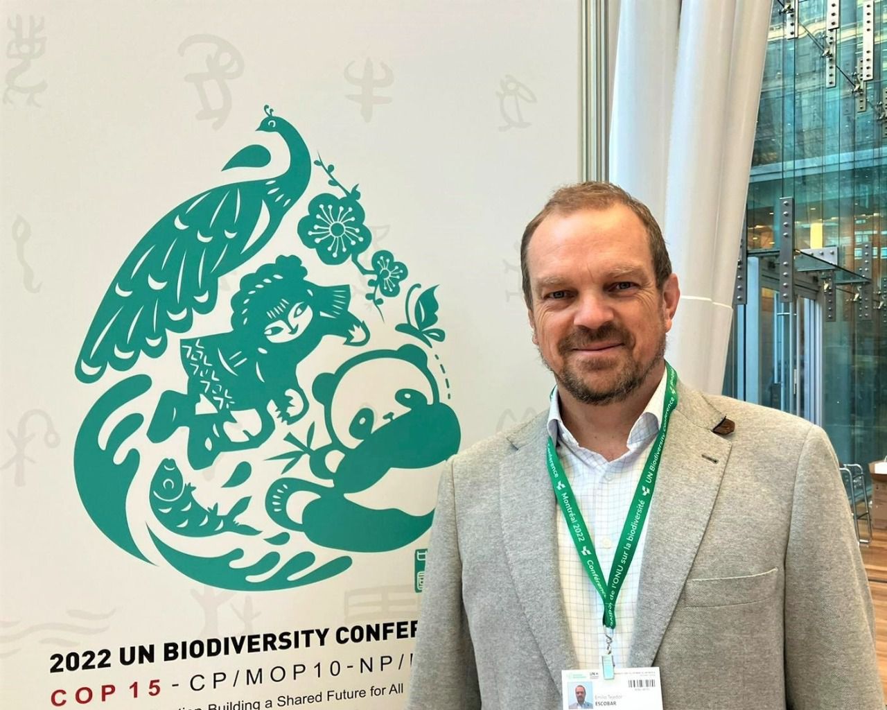 Emilio Tejedor en la COP15 (Foto: Iberdrola)