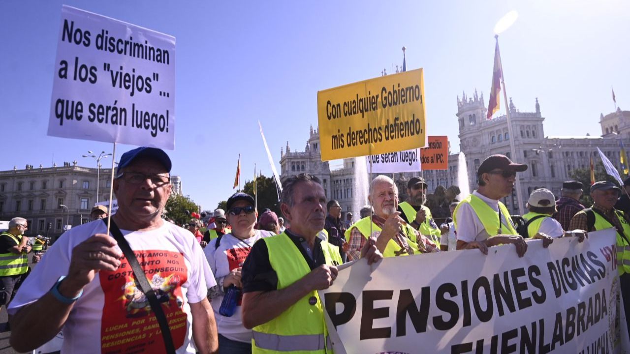 Movilización en defensa del Sistema Público de Pensiones (Foto: Chema Barroso)