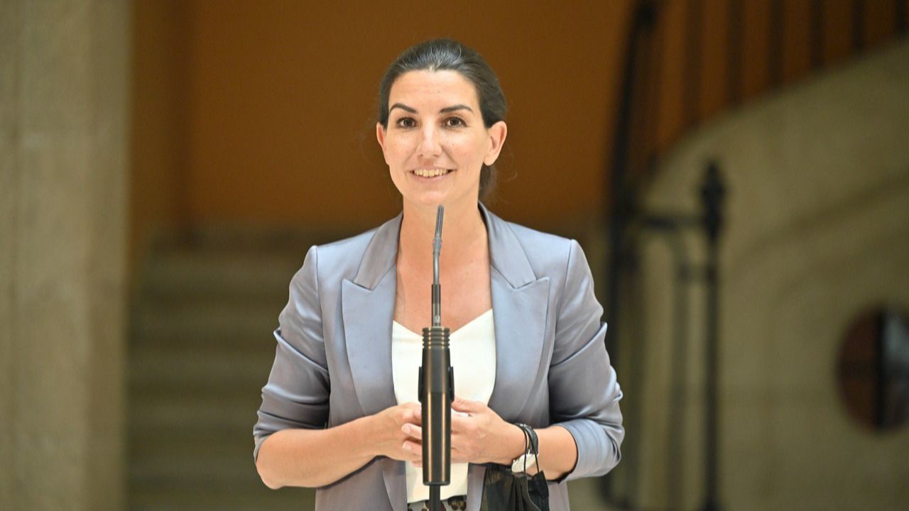 Rocío Monasterio comparece ante los medios (Foto: Chema Barroso)