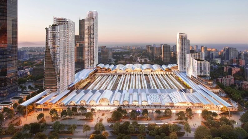 Así lucirá la estación de Chamartín tras la remodelación integral. Fuente: Renfe