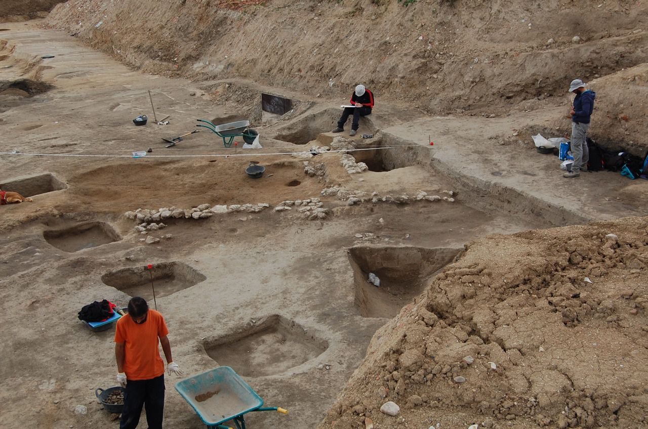 Excavaciones llevadas a cabo en 2022 (Foto: Colegio de Arqueólogos de Madrid)