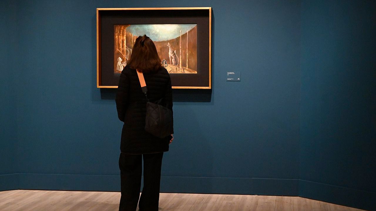 Una de las obras de Leonora Carrington (Foto: Chema Barroso)