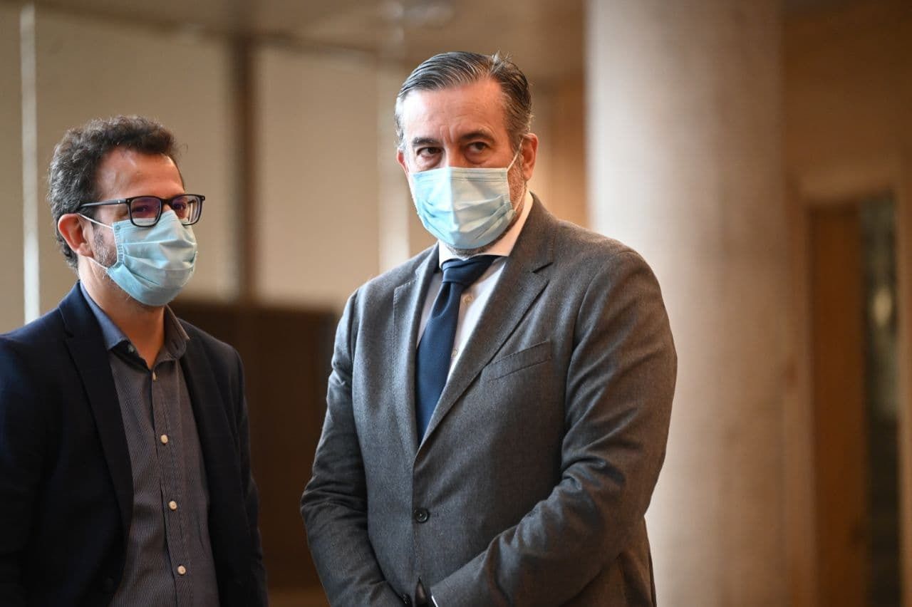 Enrique López, consejero de Presidencia, Interior y Justicia