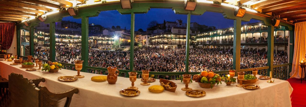 Público asistente en otra edición de la Pasión de Chinchón. (Foto: Asociación Cultural Pasión de Chinchón)