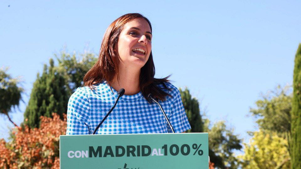 La candidata de Más Madrid, Rita Maestre. Foto: Más Madrid