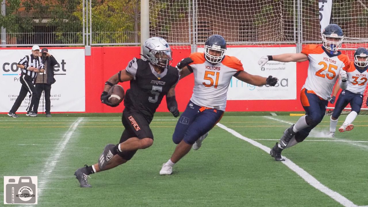 Dracs vs. Voltors (Foto: Joan Sancho)