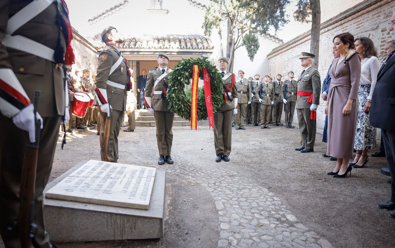 Acto en el Cementerio de la Florida (Foto: Comunidad de Madrid)