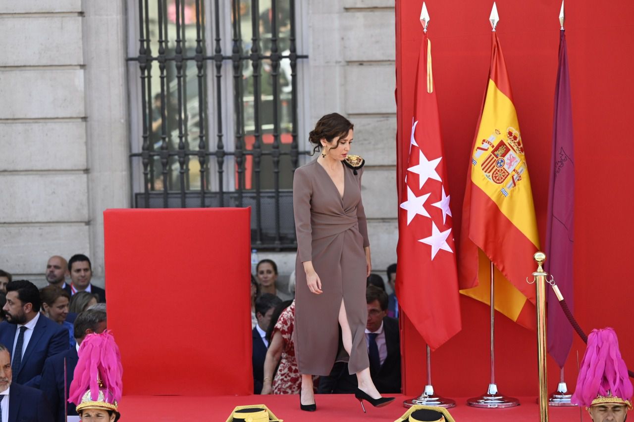 Isabel Díaz Ayuso, en la tribuna (Foto: Chema Barroso)