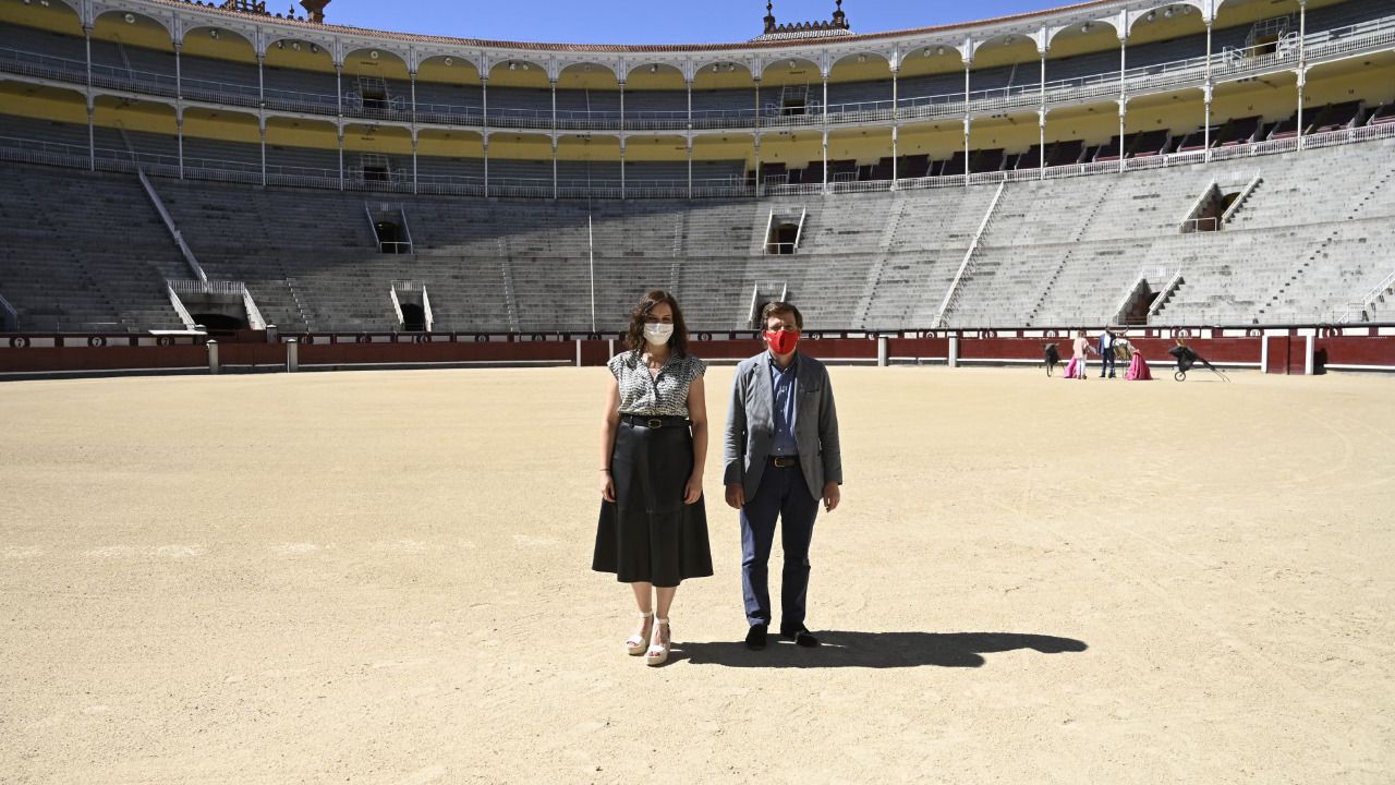 Isabel Díaz Ayuso y José Luis Martínez Almeida
