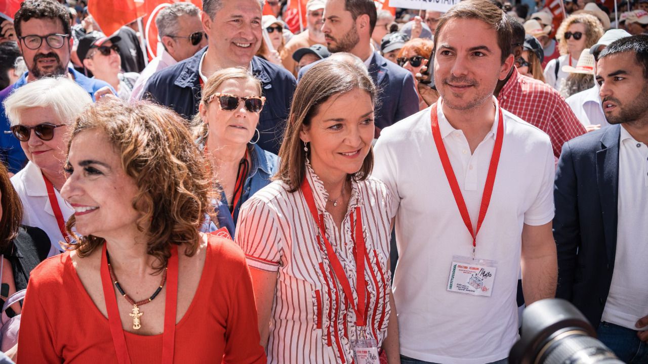 Reyes Maroto y Juan Lobato