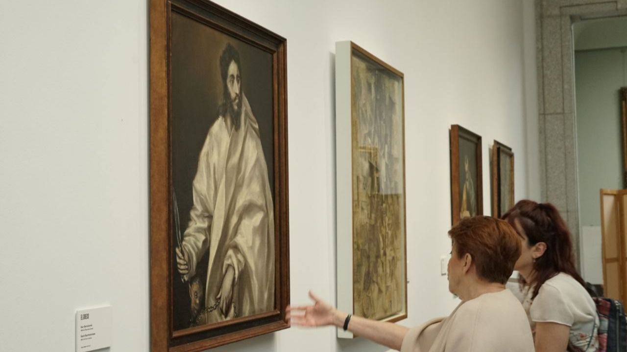 Exposición 'Picasso, el Greco y el cubismo analítico' Foto: Roberto Alcolea.