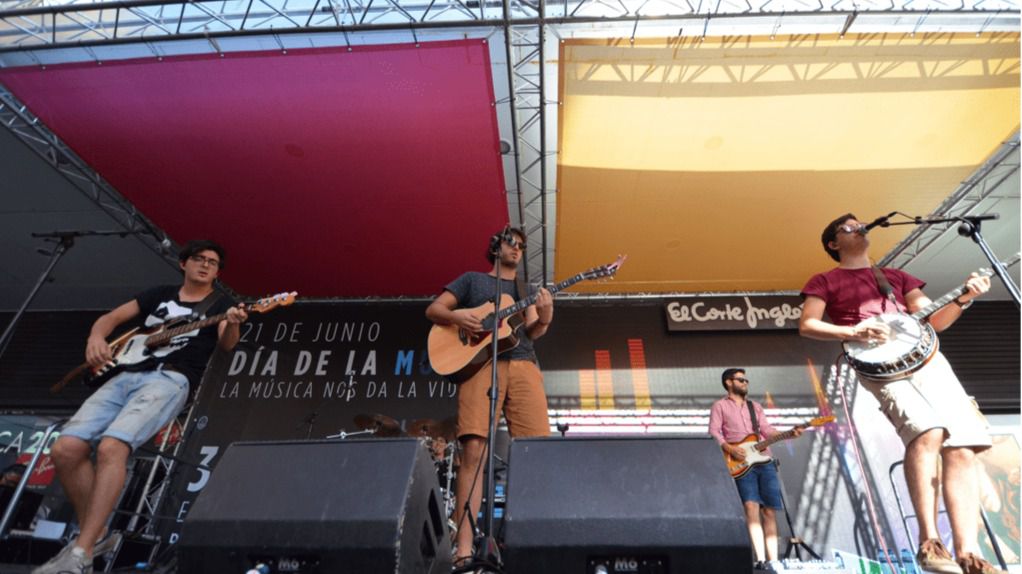 Conciertos por el Día Europeo de la Música. Foto: El Corte Inglés
