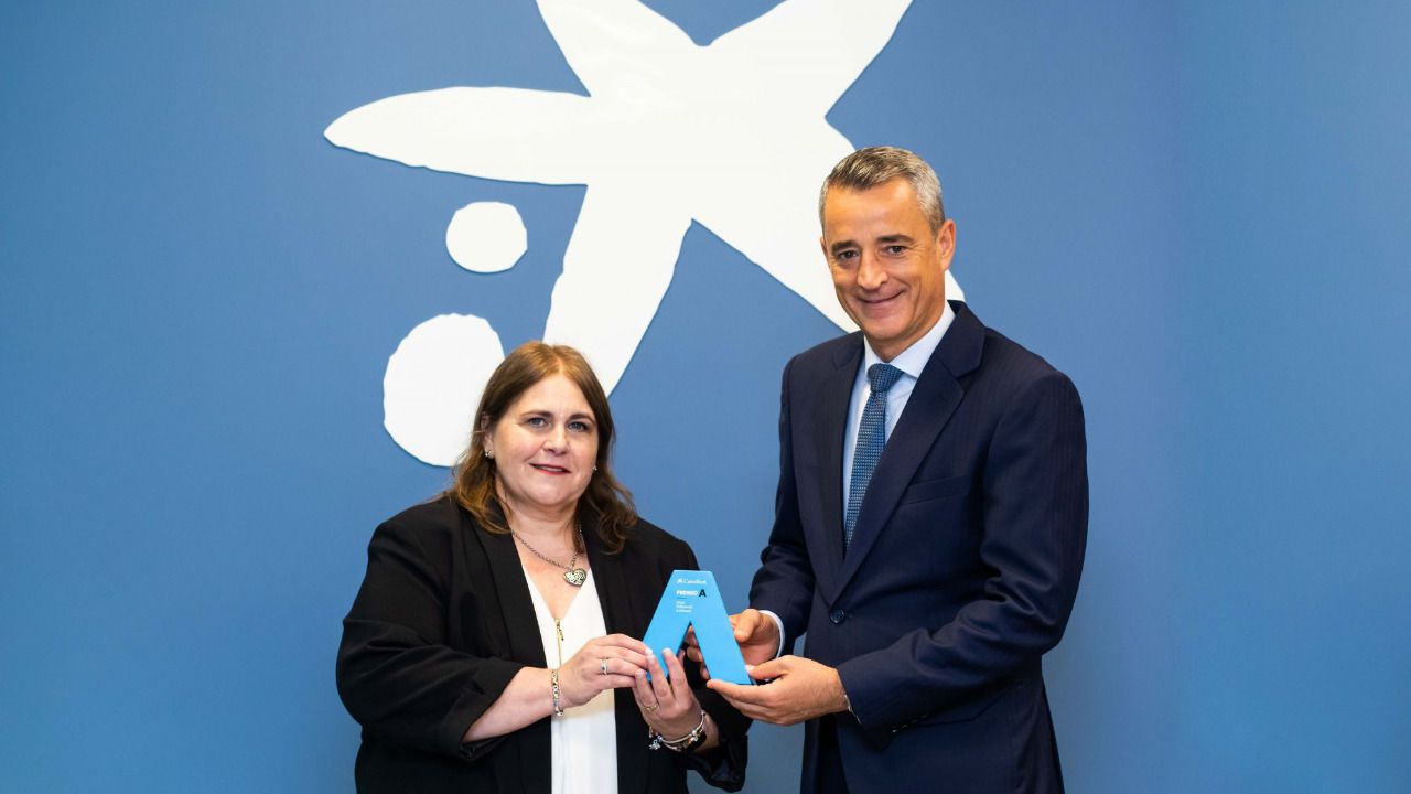Patricia Claudia y Luis Vidal (Foto: CaixaBank)