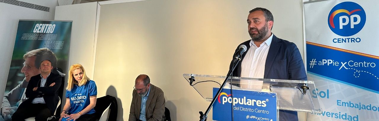 Carlos Segura. Foto: Twitter PP Centro