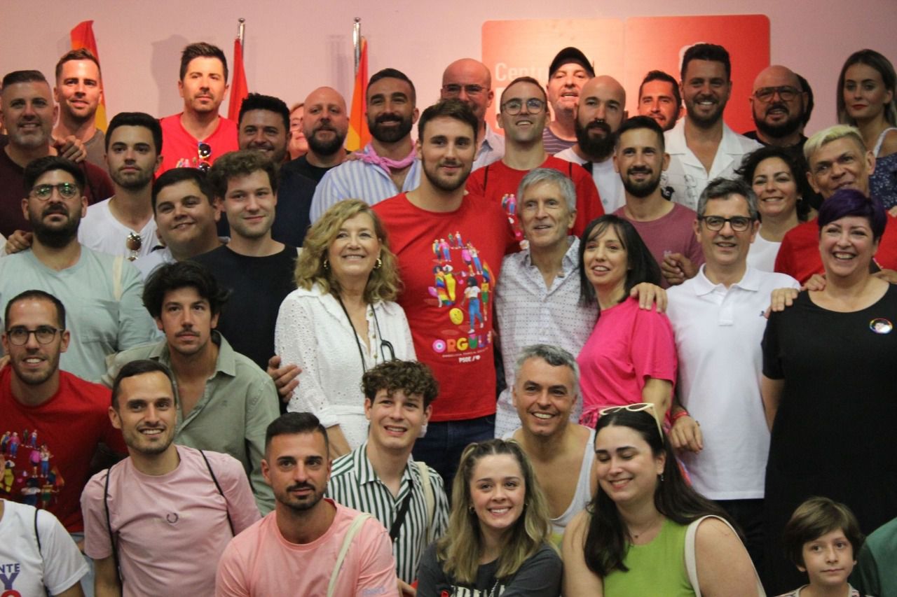 Acto del PSOE-M durante el Orgullo 2023 (Foto: Europa Press)