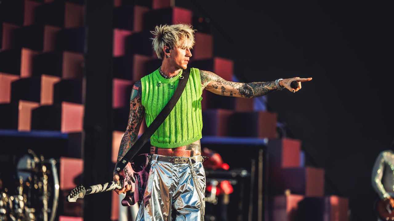 Machine Gun Kelly. Foto: Javier Bragado/Mad Cool