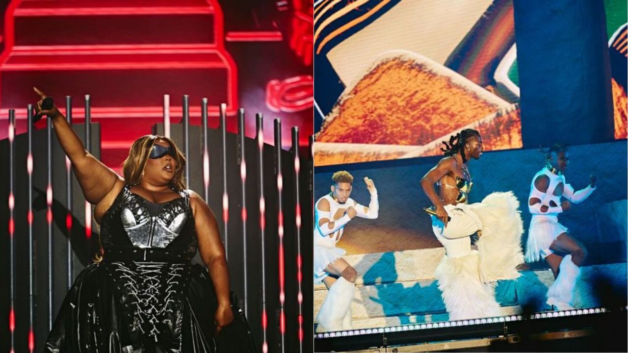 Lizzo y Lil Nas X. Foto: Andrés Iglesias/Mad Cool