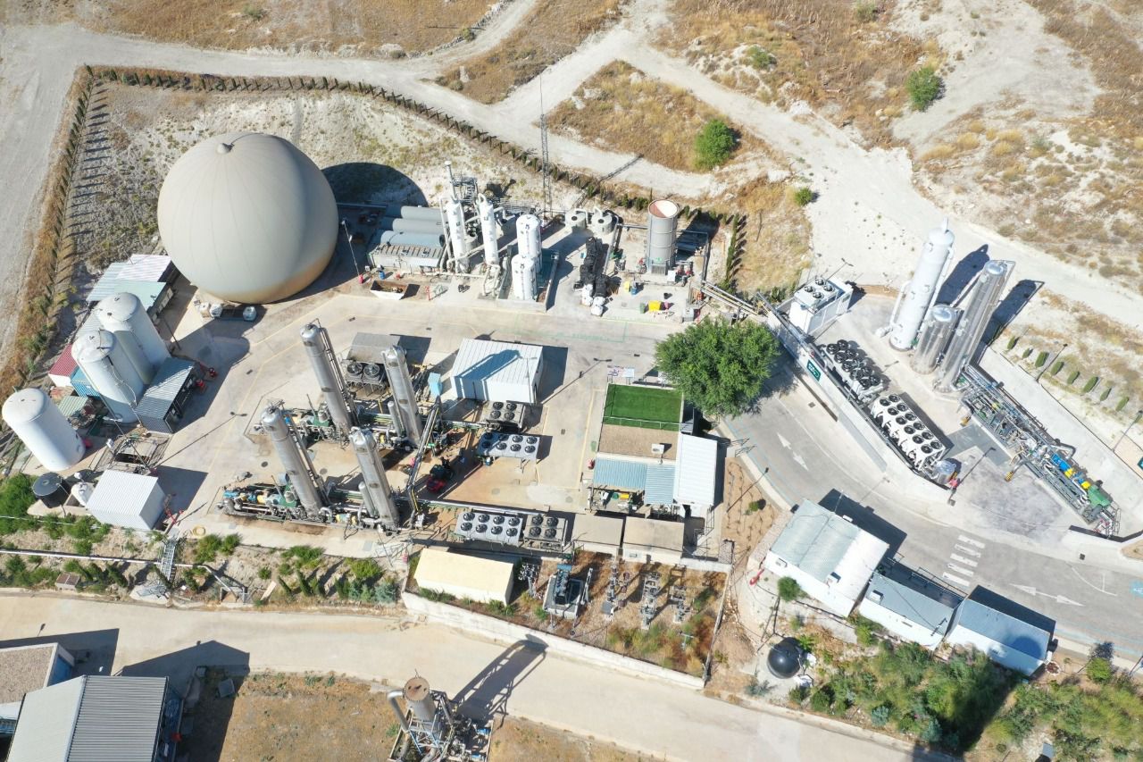 Planta de Tratamiento de Biogás de Valdemingómez (Foto: PreZero)
