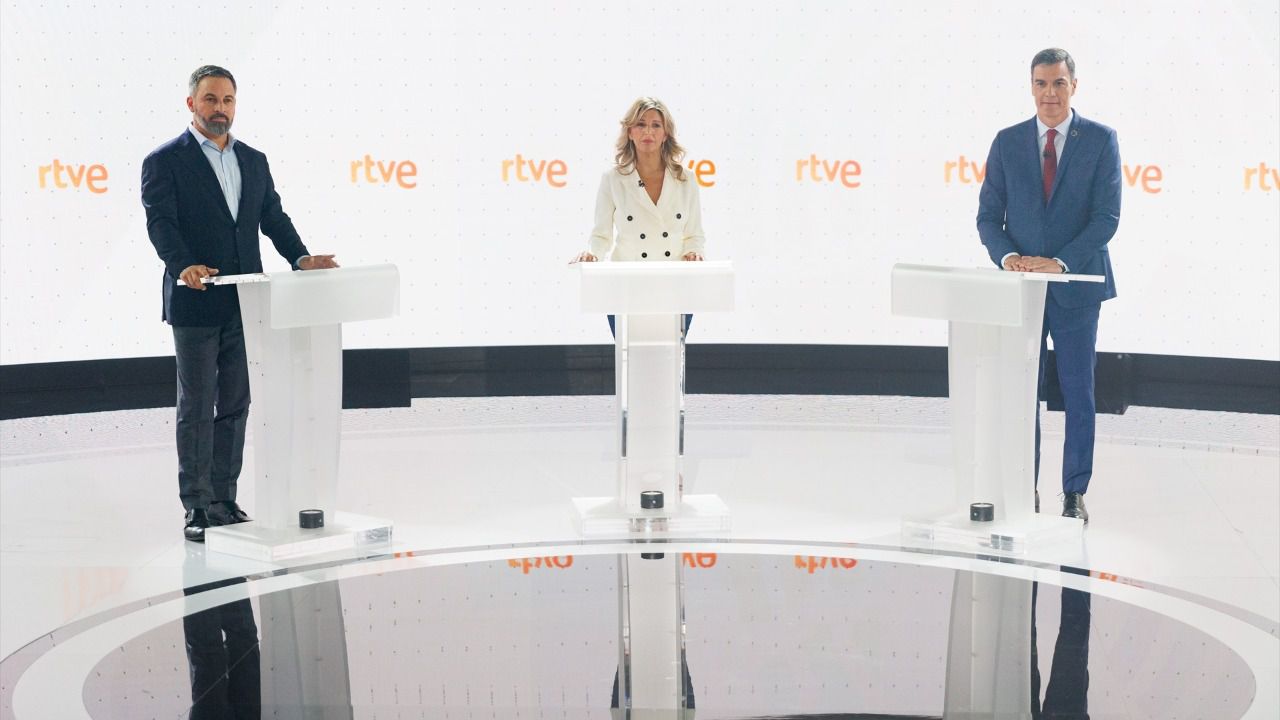 Debate en RTVE. Foto: Eduardo Parra / Europa Press