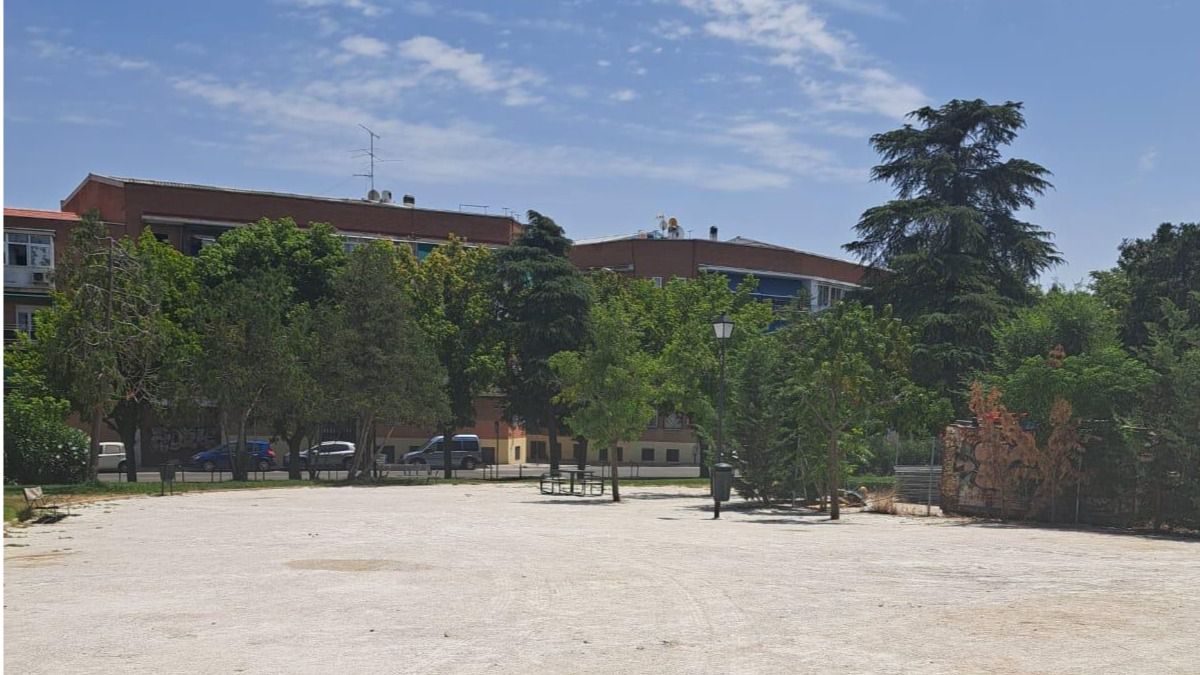 Zahorra en el Parque de las Cruces (Foto: Mesa del Árbol de Carabanchel)