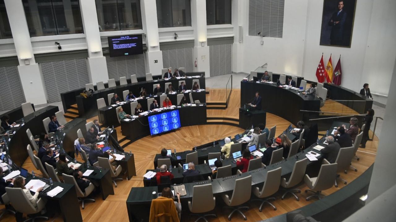 Sesión del Pleno del Ayuntamiento de Madrid. Foto: Chema Barroso