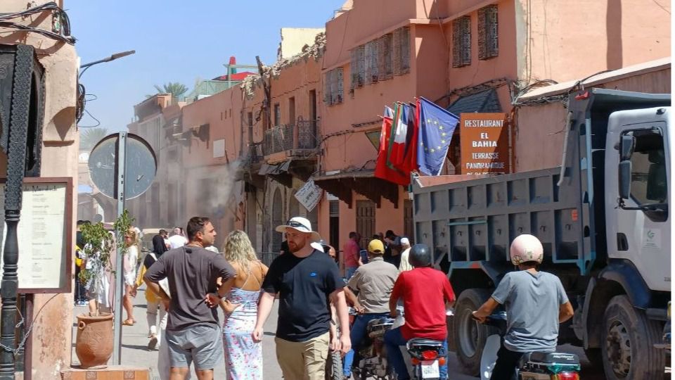 Imagen de Marruecos tras el terremoto