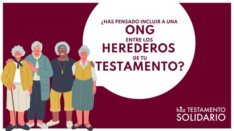 Campaña de las ONG en redes sociales. Foto: Haztestamentosolidario.org