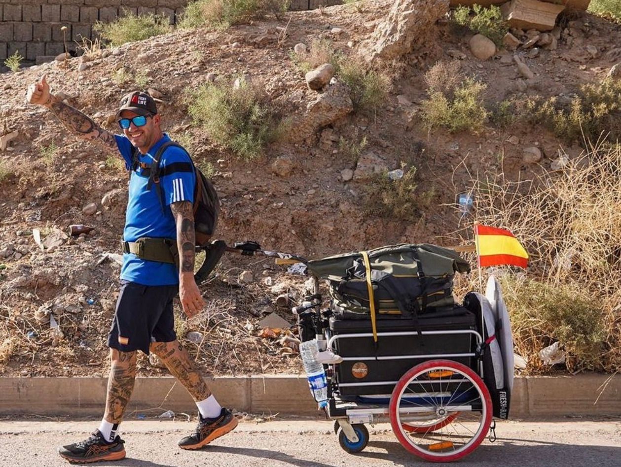 Santiago en su viaje