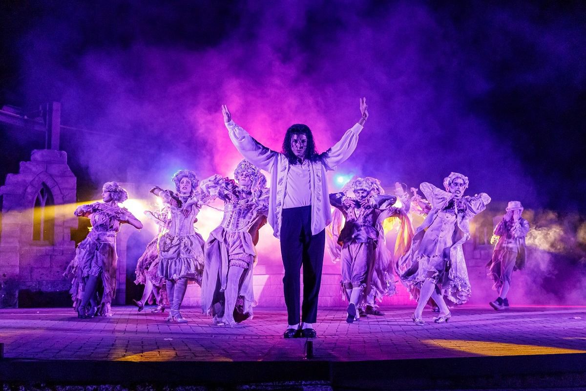 Espectáculo 'Ghosts' (Foto: Parque de Atracciones de Madrid)