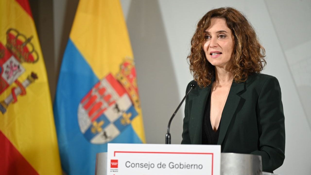 Rueda de prensa de Díaz Ayuso desde Villamanta (Foto: Díaz Ayuso)